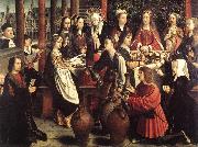 DAVID, Gerard The Marriage at Cana fg oil painting reproduction